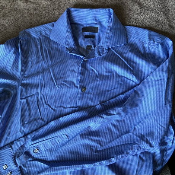 Mens Long Sleeve Button Down Dress Shirts - Picture 3 of 10